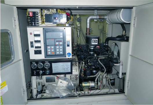 非常用発電設備は法令を遵守して定期点検の徹底を!